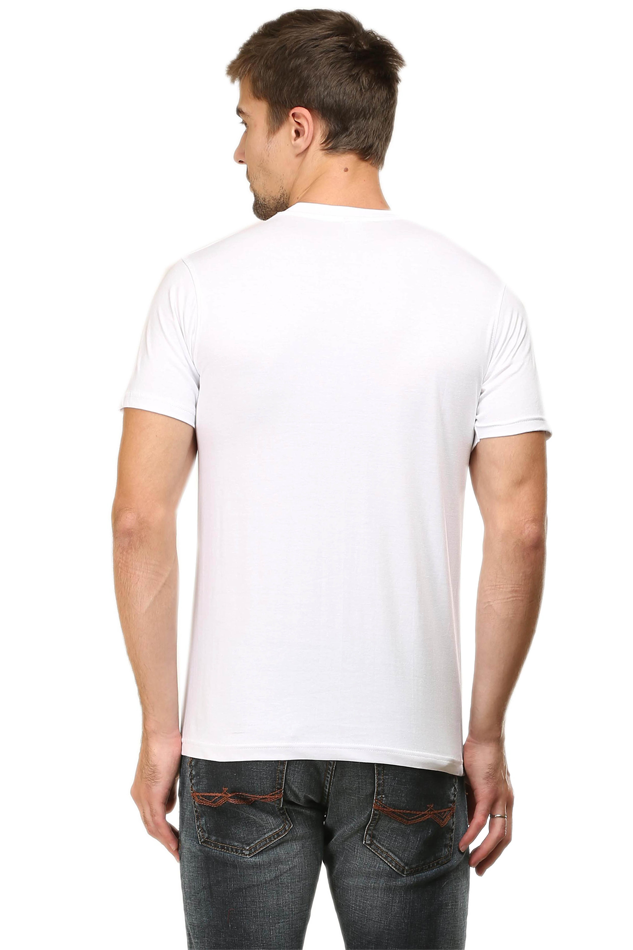 Premium Cotton Round Neck Half Sleeve.