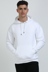 Men’s White Oversized Hoodie