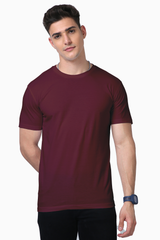 Men’s Maroon Supima T-Shirt – Premium Cotton, Exceptional Comfort