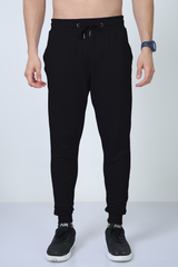 Men’s Black Premium Joggers – Comfortable & Versatile