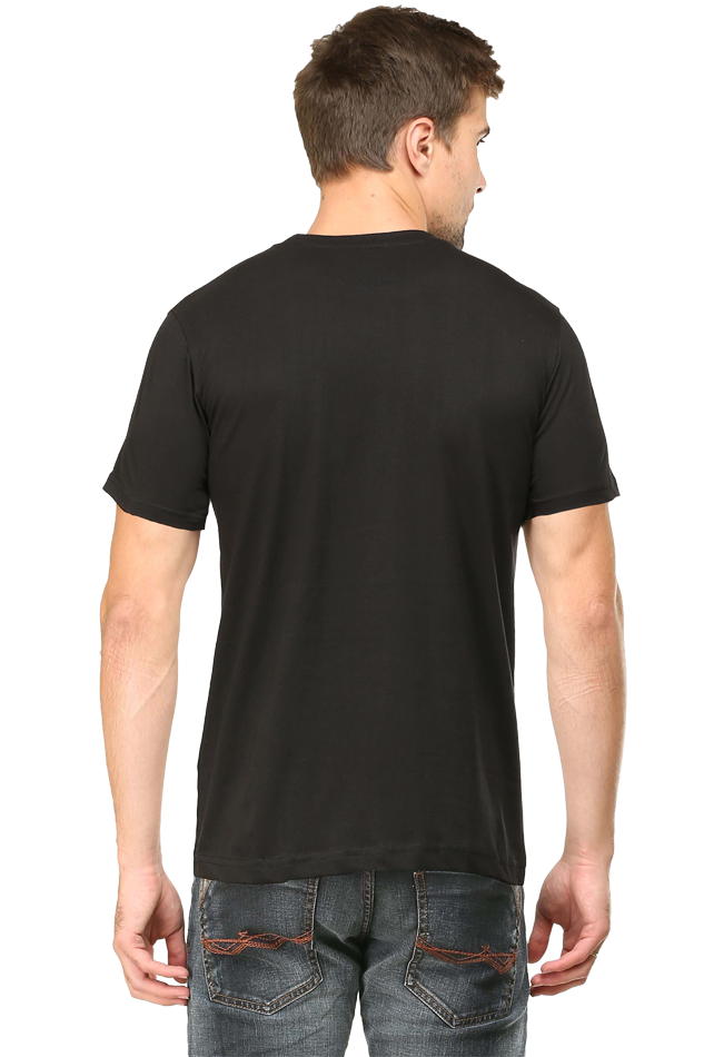 Male Round Neck Half Sleeve.