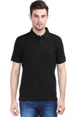 Men’s Premium Black Polo T-Shirt – Classic, Comfortable & Stylish