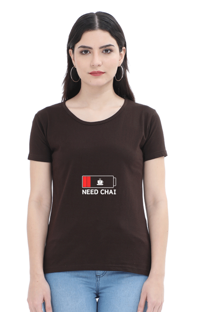 Round neck women’s T-shirt