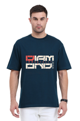 Men Oversized Diamond Immortality T-shirt – Premium Cotton T-shirt for Men in India