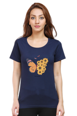 Round neck women’s T-shirt