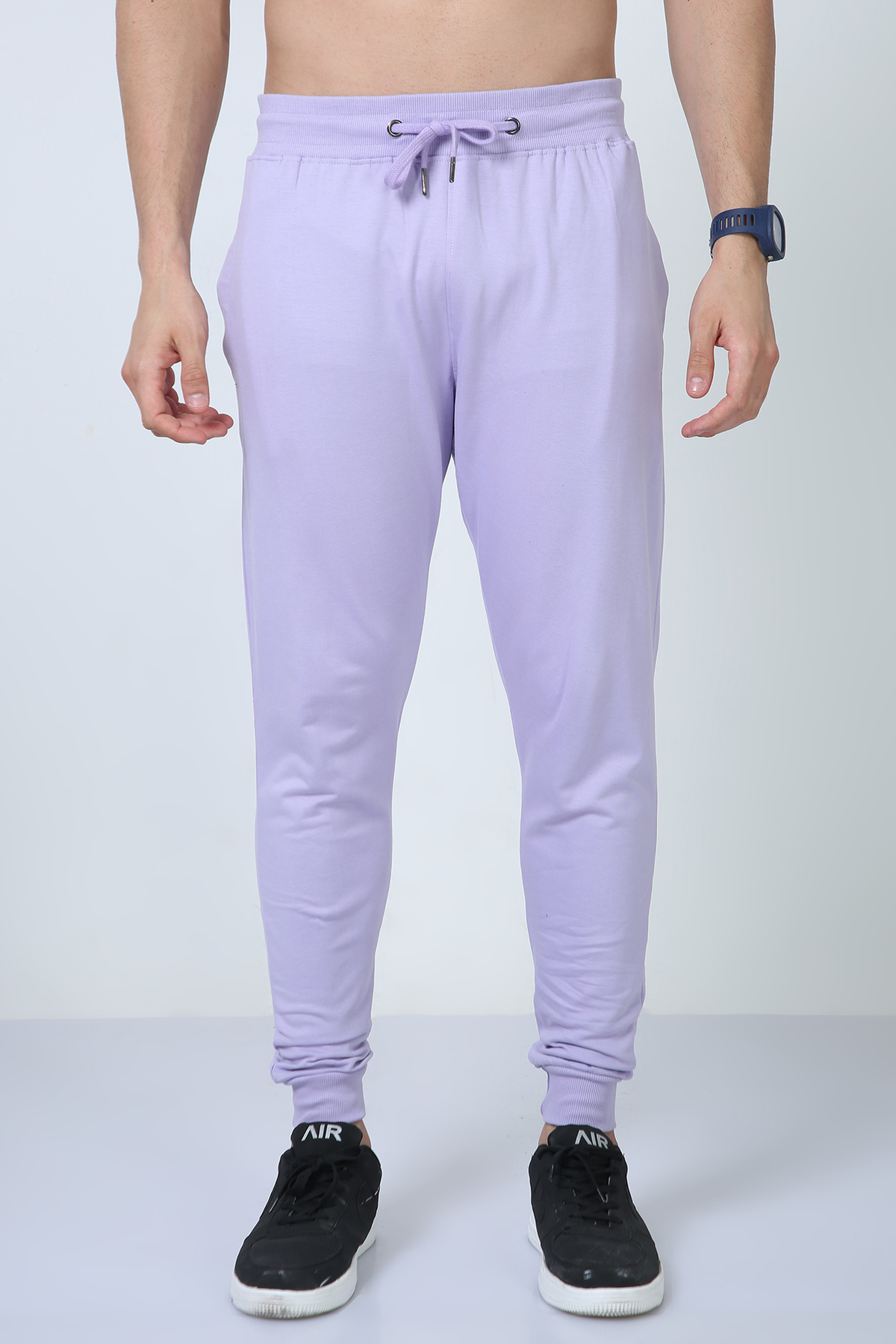 Men’s Lavender Premium Joggers – Ultra-Comfortable & Stylish