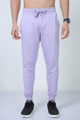 Men’s Lavender Premium Joggers – Ultra-Comfortable & Stylish