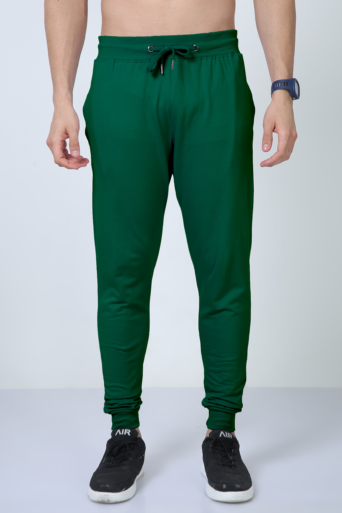 Men’s Bottle Green Premium Joggers – Ultimate Comfort & Style