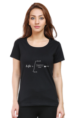 Equation of Life T-shirt for women