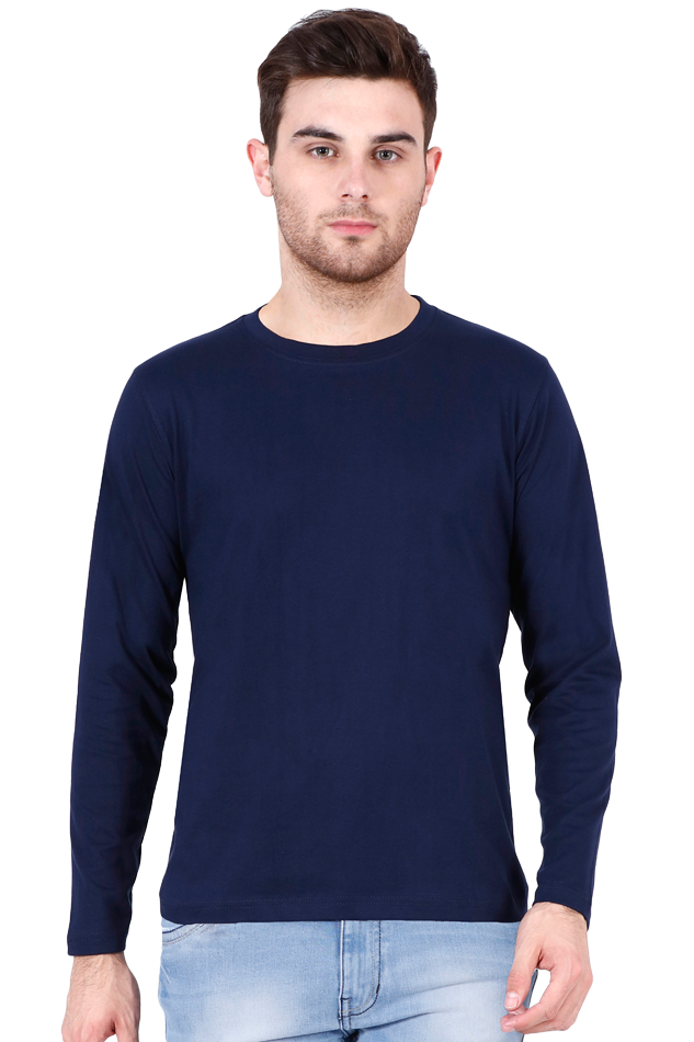 Luxury basic full-sleeve T-shirt