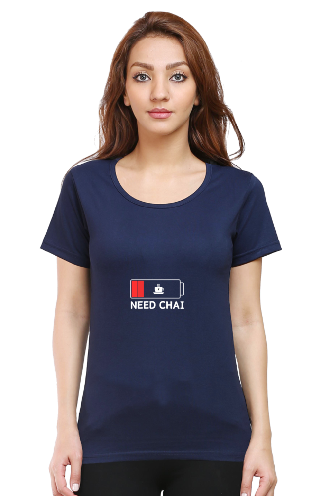 Round neck women’s T-shirt