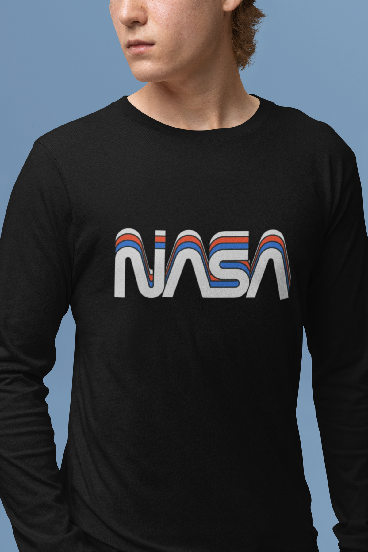 NASA Full Sleeve Men's T-Shirt – Reach for the Stars in Style