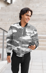 Valor Camo Bomber Jacket | Army Print Edition.