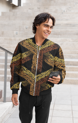 AOP Bomber Jacket for Men | Stylish All-Over Print Design