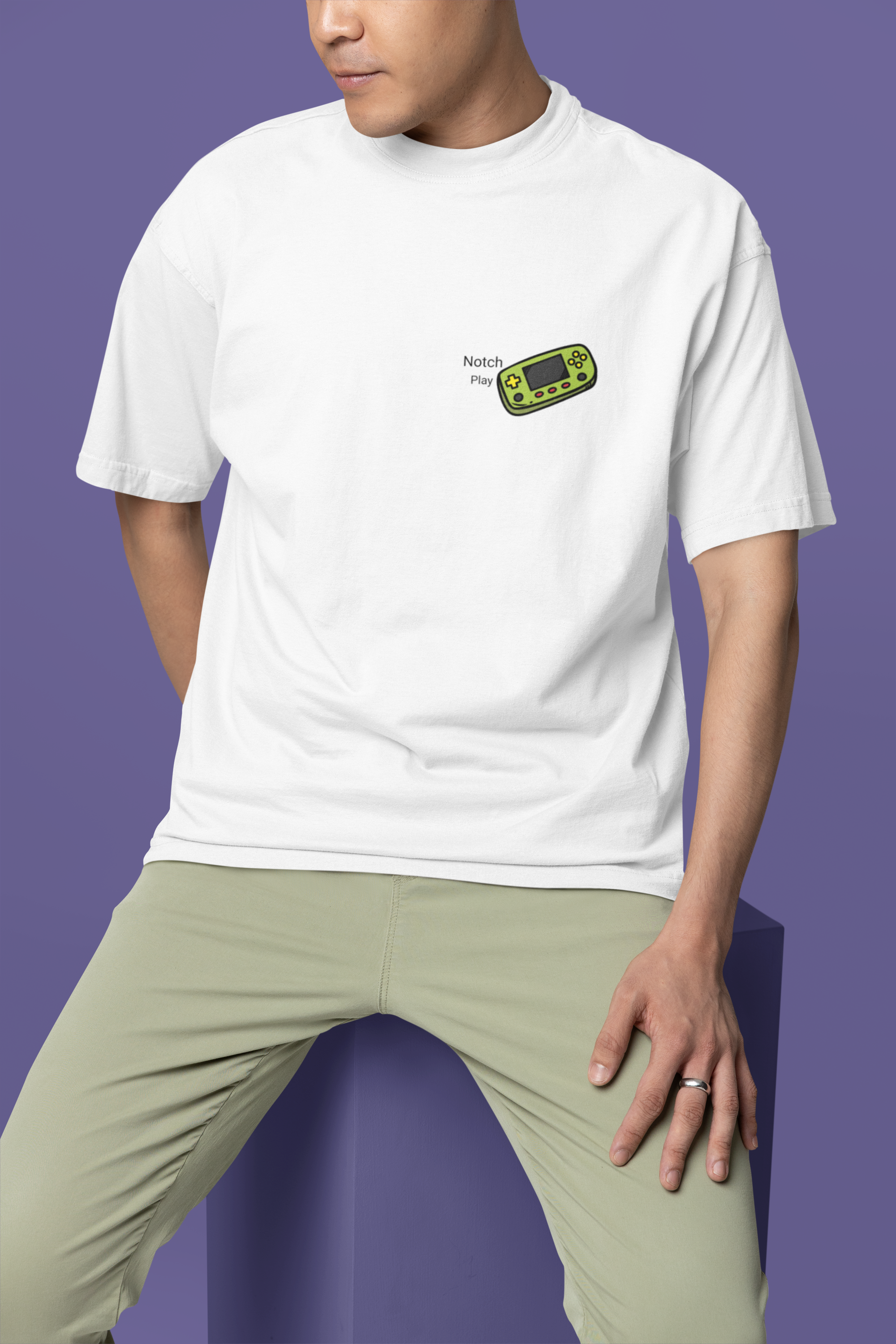 Notch Play: Oversized Gamer T-Shirt by Notch Buy.