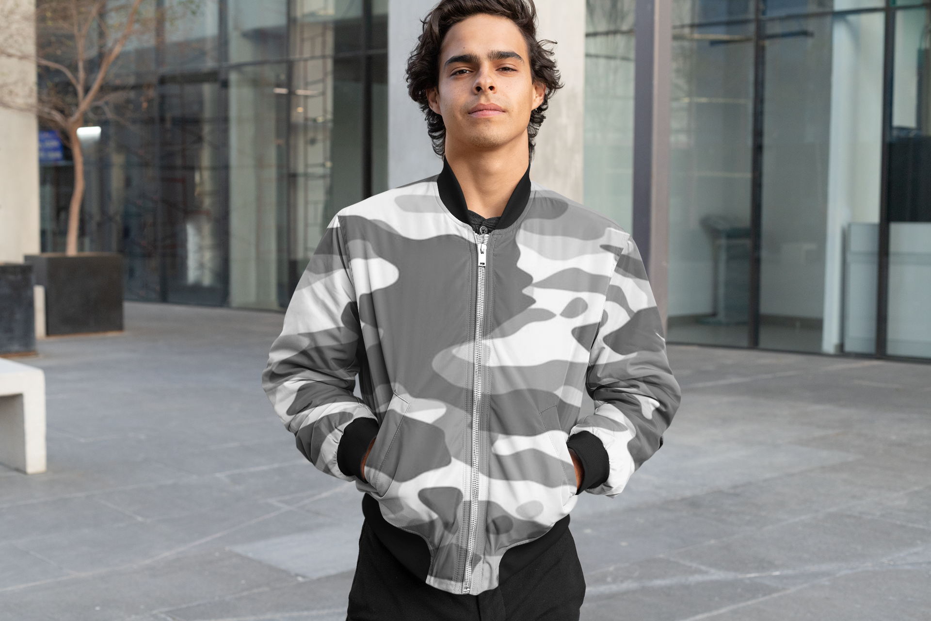 Valor Camo Bomber Jacket | Army Print Edition.