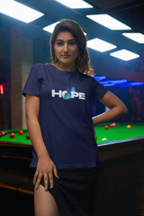 Hope Design Women Half Sleeve T-shirt – Stylish Cotton Tshirt for Women | NotchBuy India