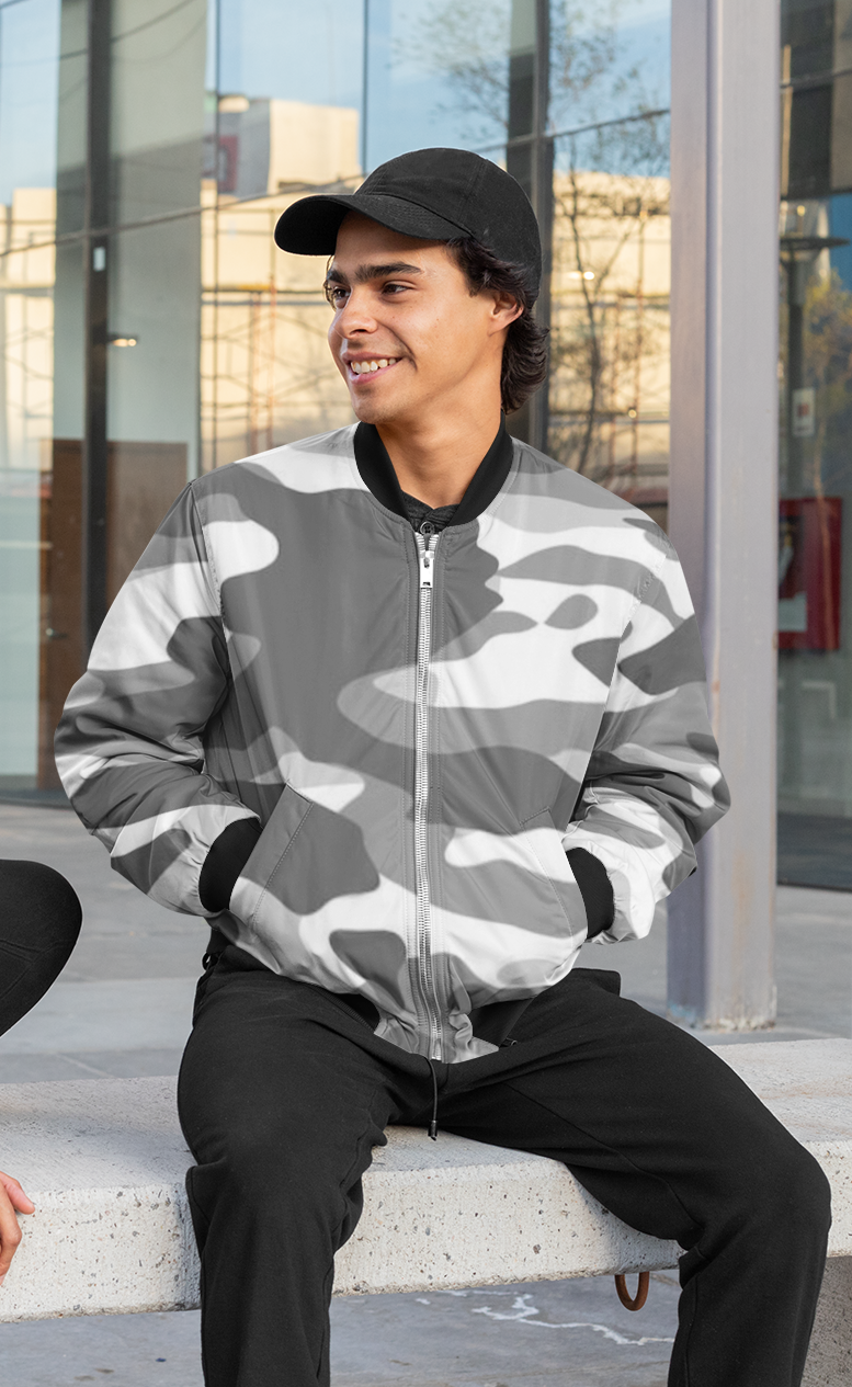 Valor Camo Bomber Jacket | Army Print Edition.