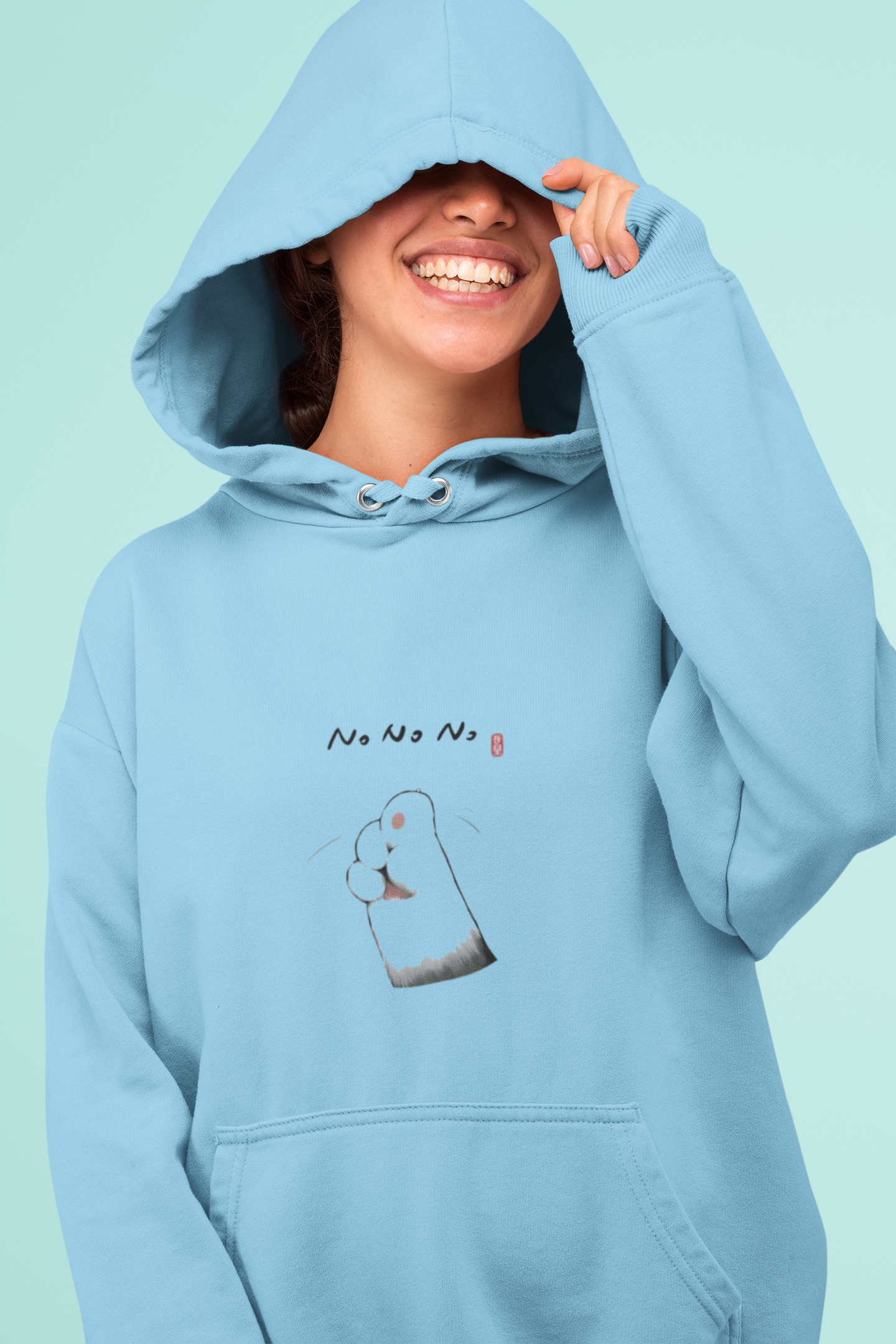 "Women’s Premium Hooded Sweatshirt –  Purr-fect for Everyday Comfort!".