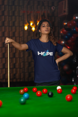 Hope Design Women Half Sleeve T-shirt – Stylish Cotton Tshirt for Women | NotchBuy India