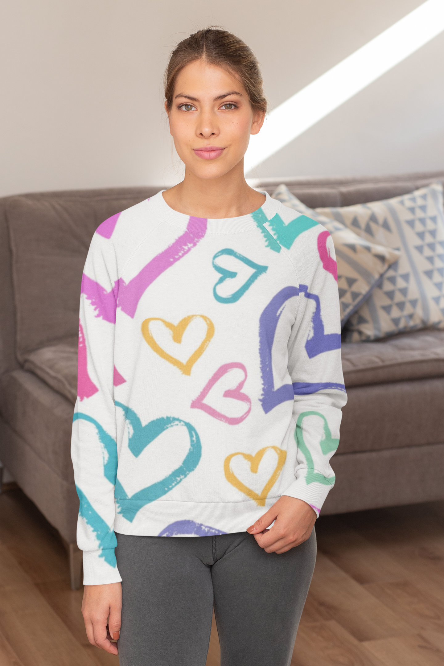 Women's AOP Sweatshirt | Bold All Over Print Fashion.